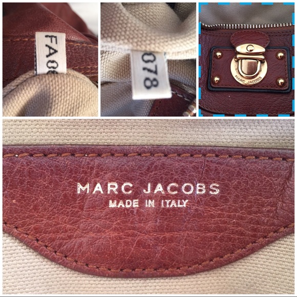 Marc Jacobs Hudson Collection Bowler Chestnut - Picture 3 of 10